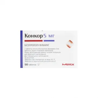 Конкор 5мг таб №10