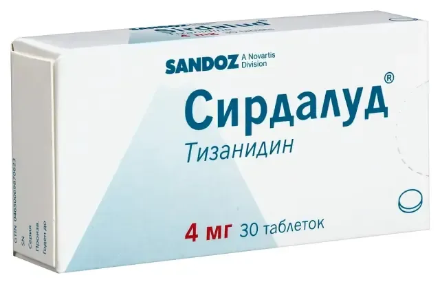 Сирдалуд таб 4мг №10