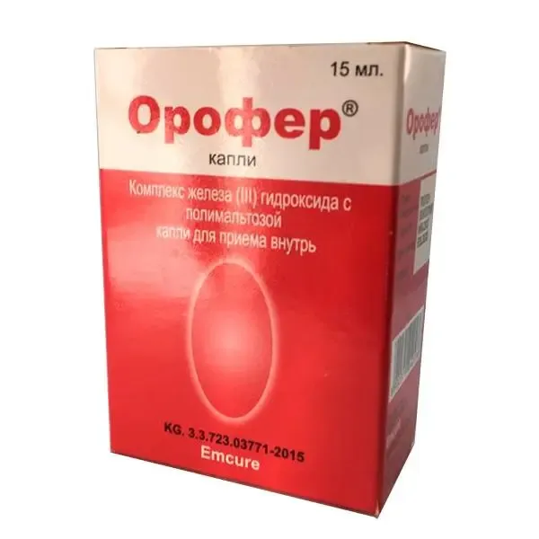 Орофер 15мл капли