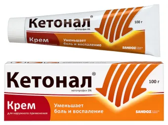 Кетонал крем 2.5% 30г