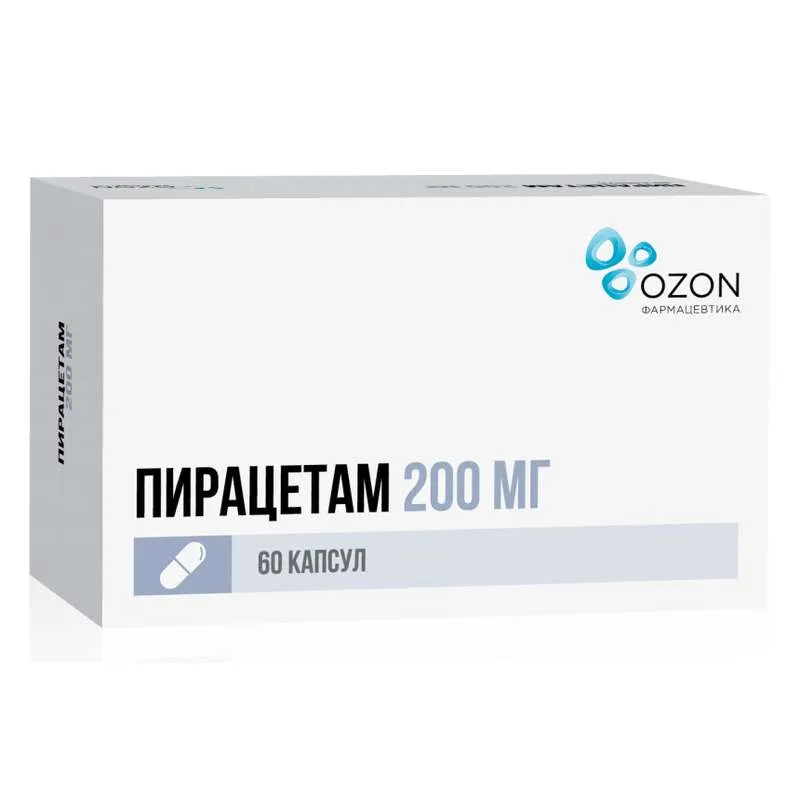Пирацетам таб 200мг №10