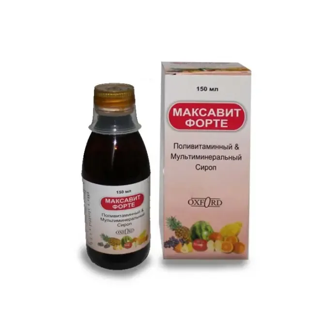 Максавит форте сироп