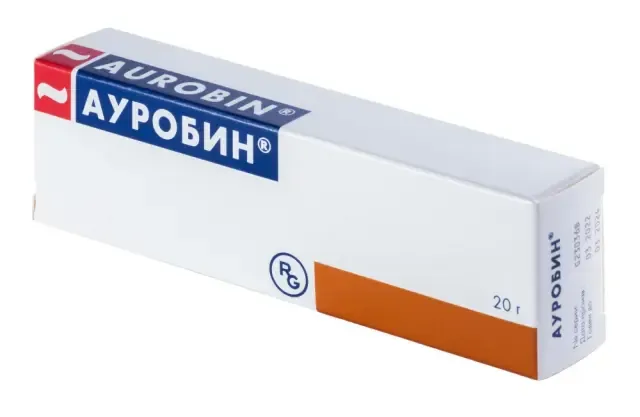 Ауробин мазь 20гр