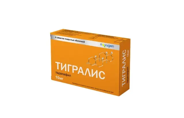 Тигралис таб 10мг №4