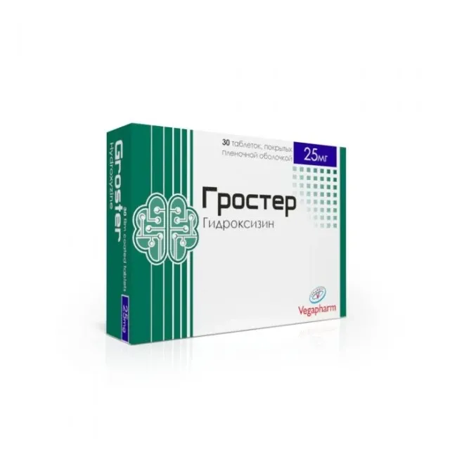 Гростер 25мг таб №10