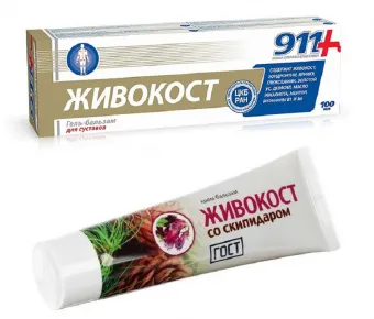 Живокост гель -бальзам 100мл