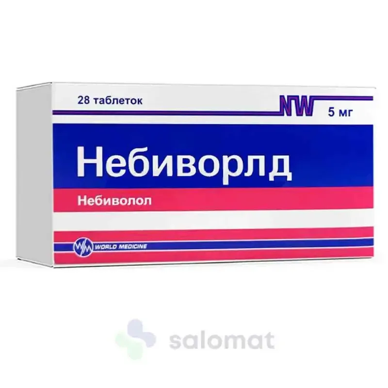 Небиворлд таб 5мг №14