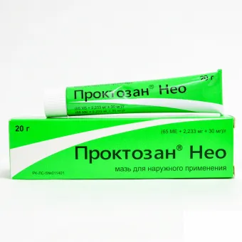 Проктозан нео мазь 20г