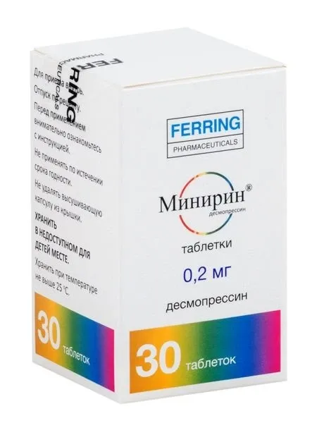 Минирин таб 0.2мг №30