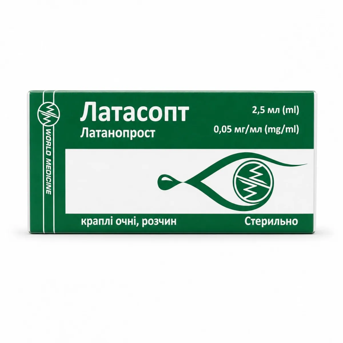 Латасопт глазные капли 2.5мл