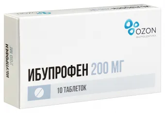 Ибупрофен таб 200мг №10