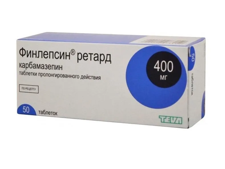 Финлепсин ретард 400мг №10