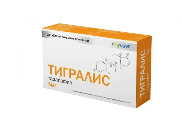 Тигралис таб 5мг №28