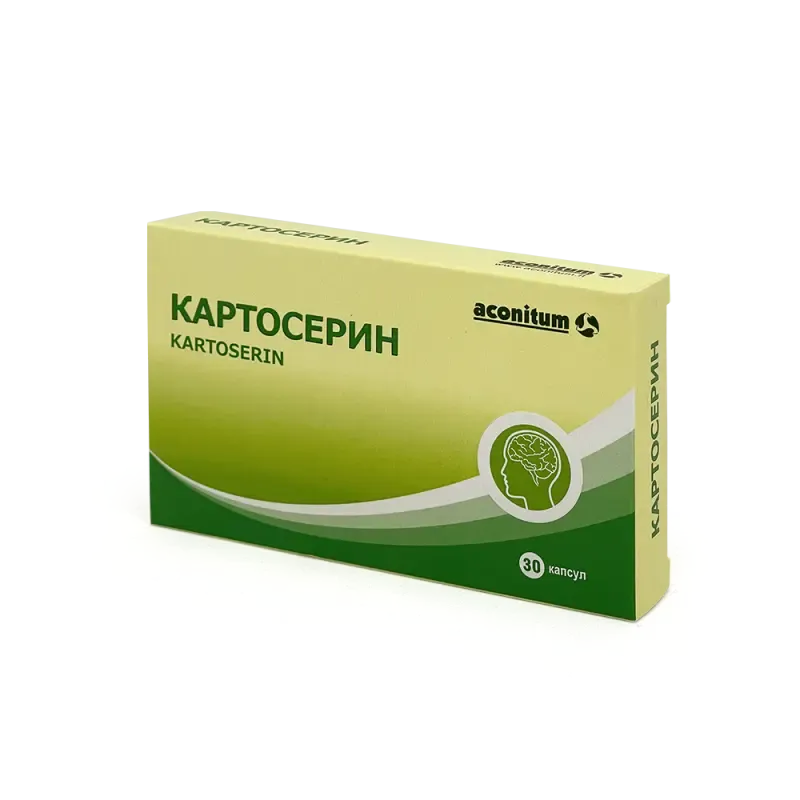 Картосерин №30 капсула