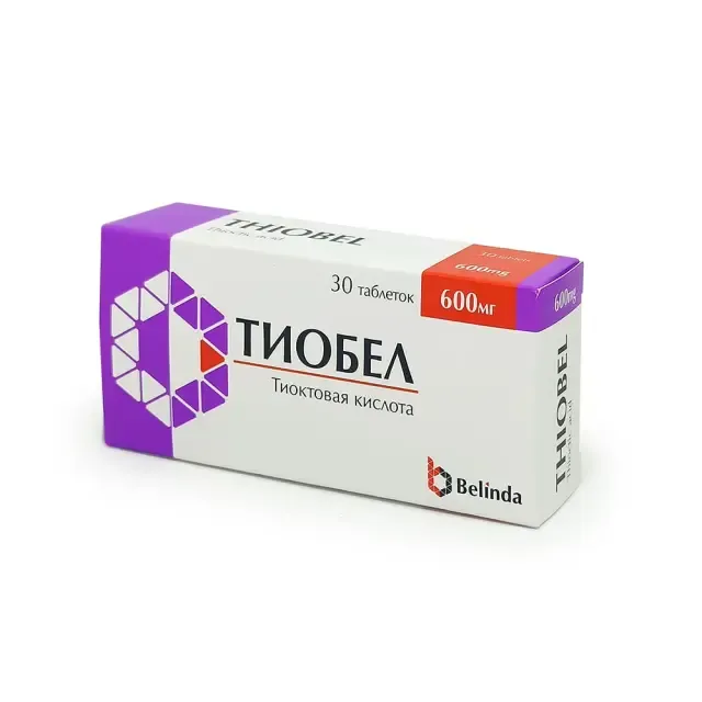 Тиобел таб 600мг №30