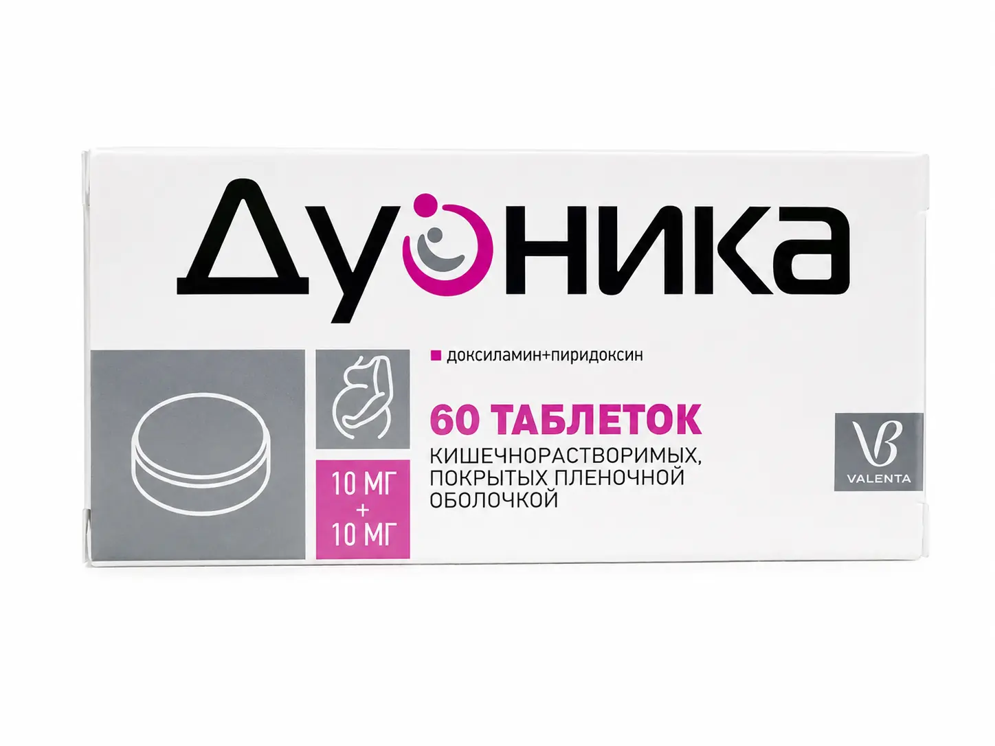 Дуоника 10мг таблетки 60 штук