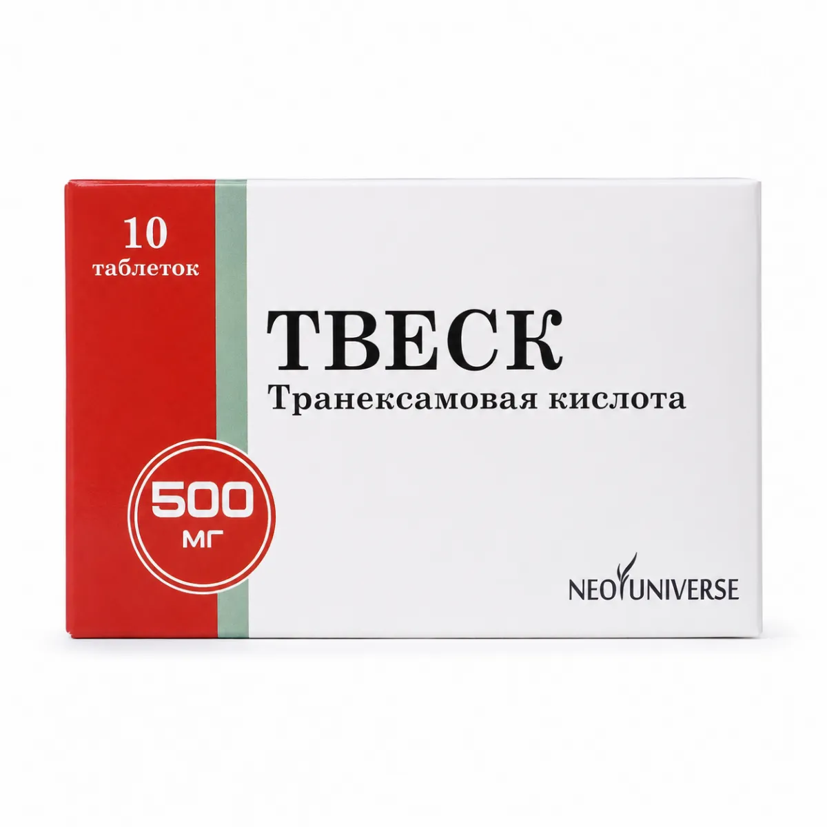 Твеск таб 500мг №10