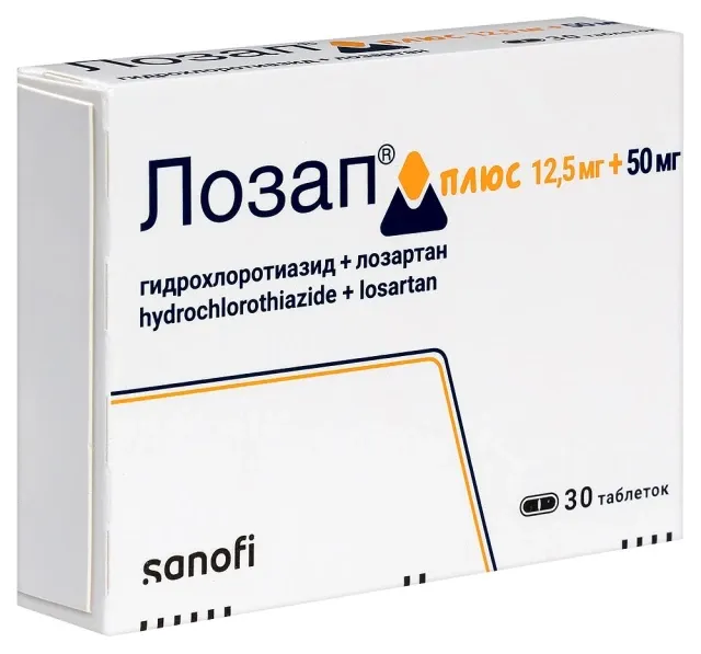 Лозап плюс таб №30