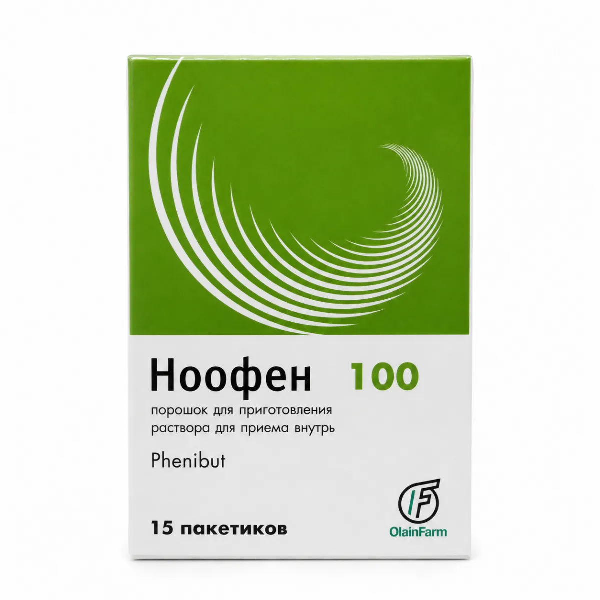 Ноофен 100мг порошок 15 штук
