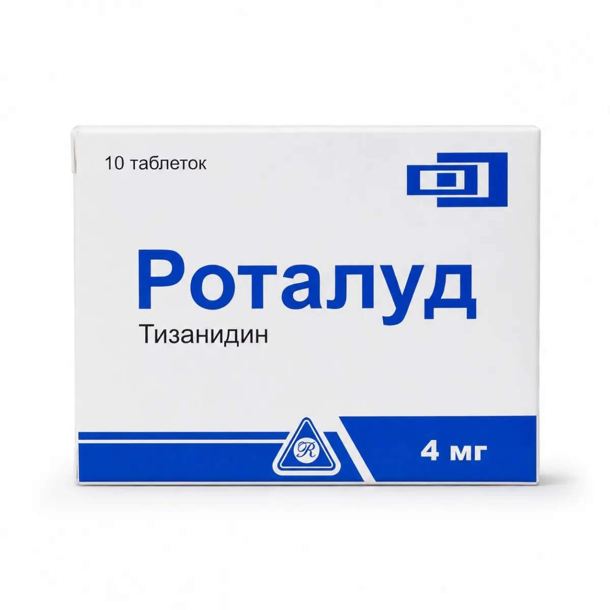 Роталуд 4мг таблетки 10 штук