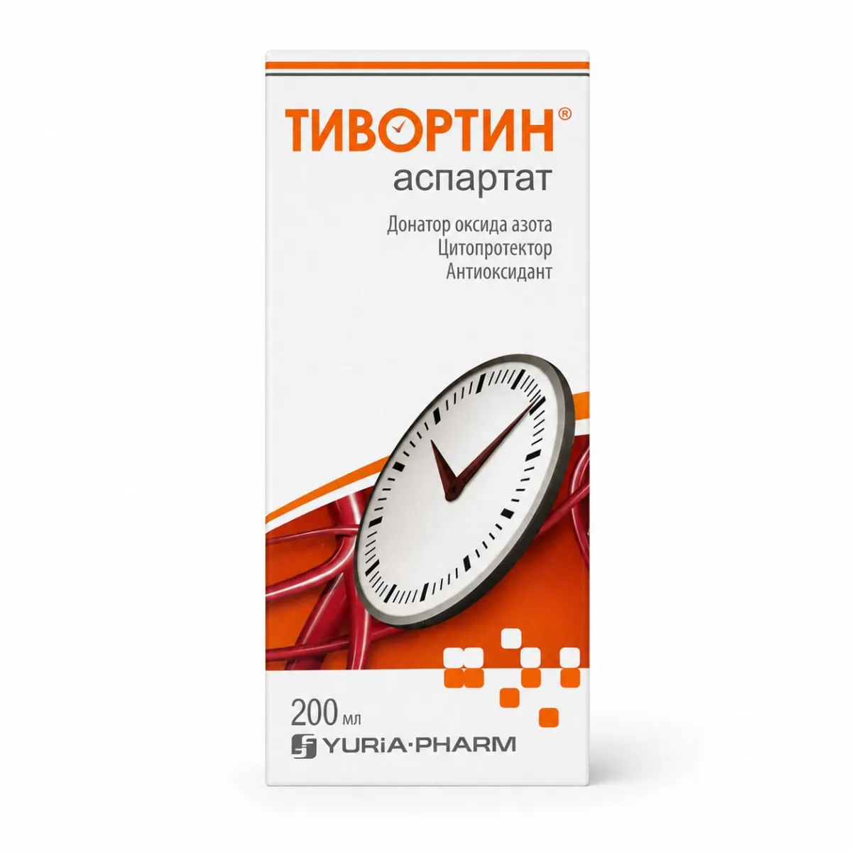 Тивортин сироп 200мл