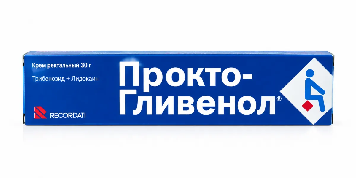 Прокто-гливенол ректальный крем 30г