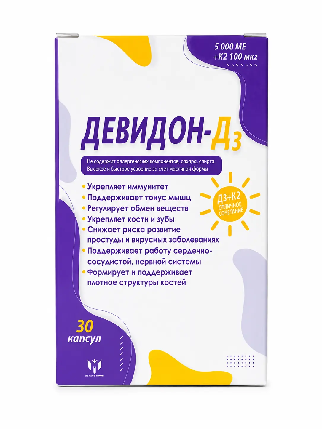Девидон-Д3 капсулы 30 штук