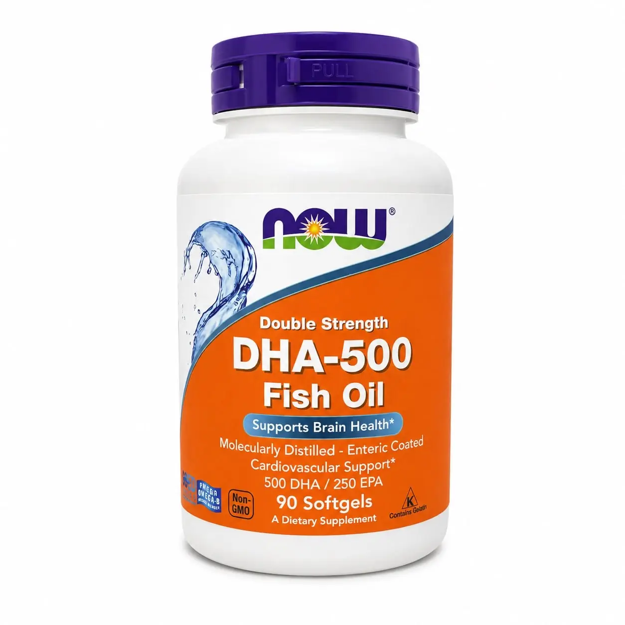 ДХА-500 капсулы 90 штук (DHA-500) (Now)